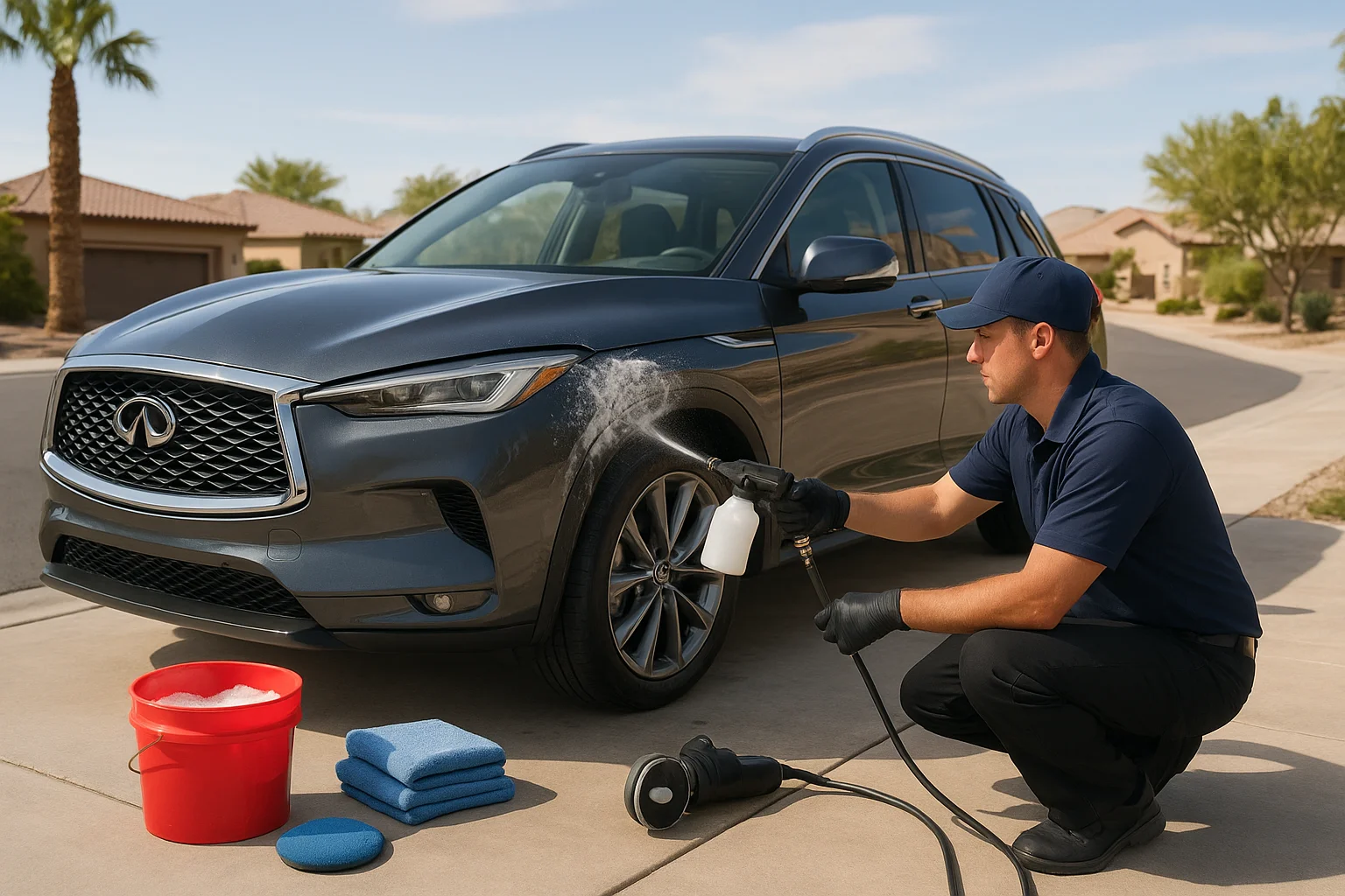 How Mobile Detailing for Motorcycles in Las Vegas Helps Local Riders Save Time on May 5, 2026 featured image from Finish Auto Spa