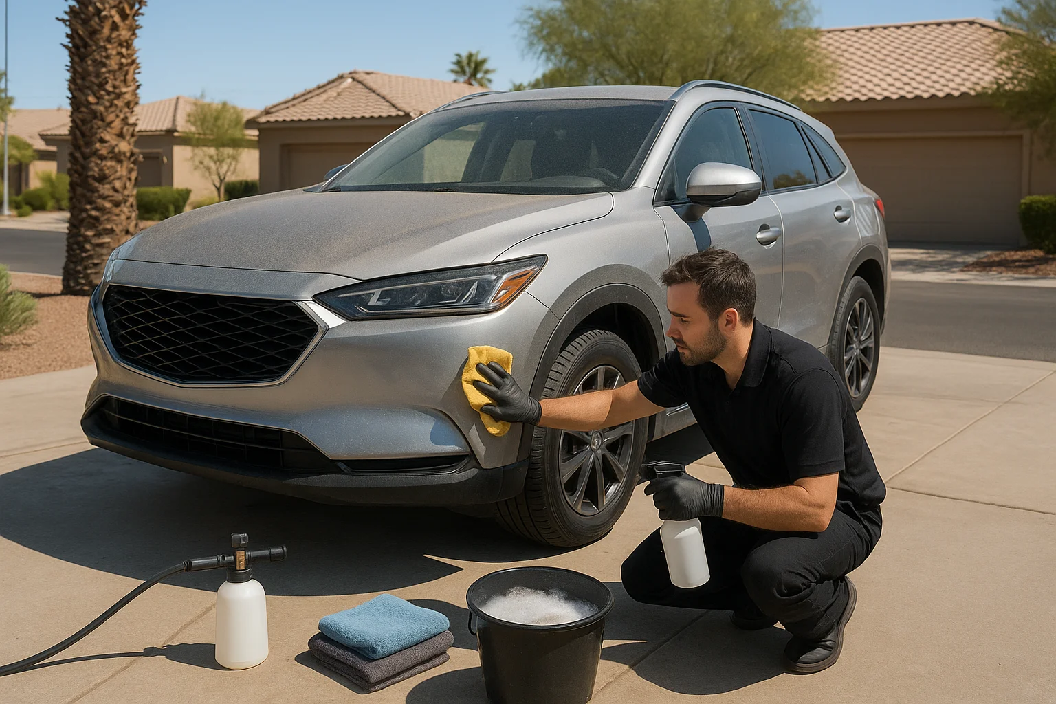 Why Letting Dust Sit Too Long Hurts Las Vegas Cars featured image from Finish Auto Spa