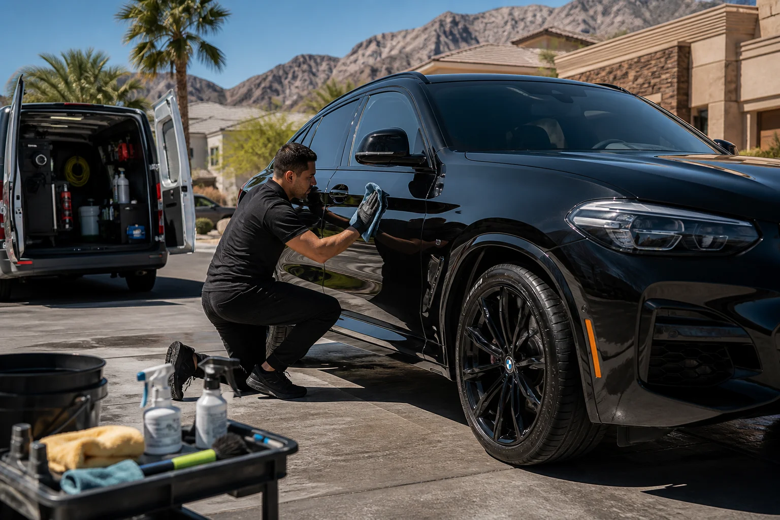 A Practical Guide to Preparing Your Car for a Mobile Detail featured image from Finish Auto Spa